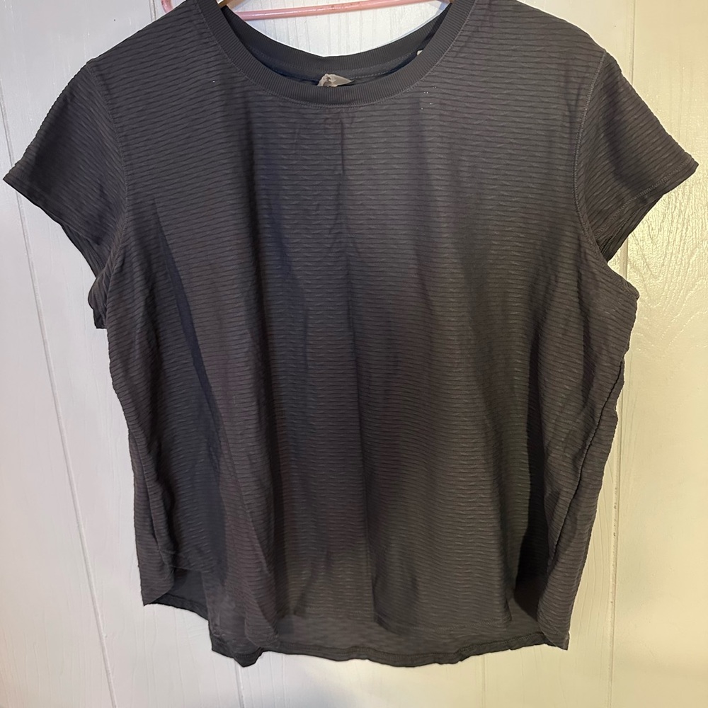 Alia Charcoal Short Sleeve Women's Tee